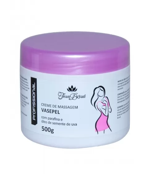 CREME MASSAGEM VASEPEL JEAN BRYAN 500G