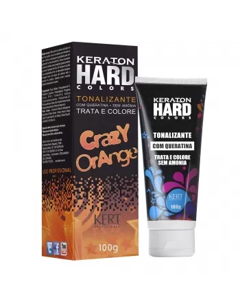 TONALIZANTE HARD CRAZY ORANGE 4106 KERATON 100G