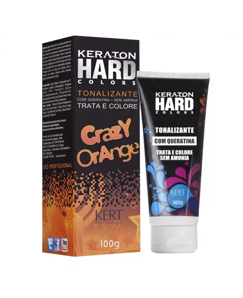 TONALIZANTE HARD CRAZY ORANGE 4106 KERATON 100G