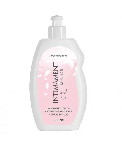 SABONETE LÍQUIDO ANTIBACTERIANO PARA CALCINHAS INTIMAMENT MULHER ABELHA RAINHA 250ML