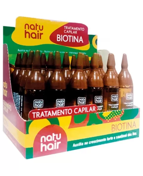 TRATAMENTO CAPILAR BIOTINA NATUHAIR 10ML