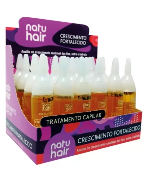 TRATAMENTO CAPILAR CRESCIMENTO FORTALECIDO NATUHAIR 10ML