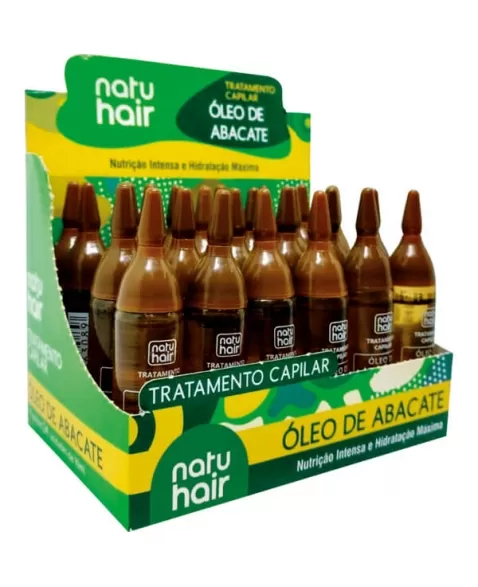 TRATAMENTO CAPILAR ÓLEO ABACATE NATUHAIR 10ML