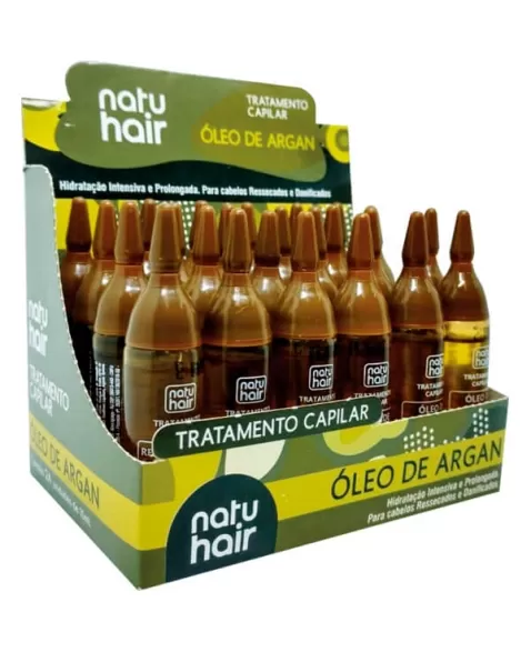 TRATAMENTO CAPILAR ÓLEO ARGAN NATUHAIR 10ML