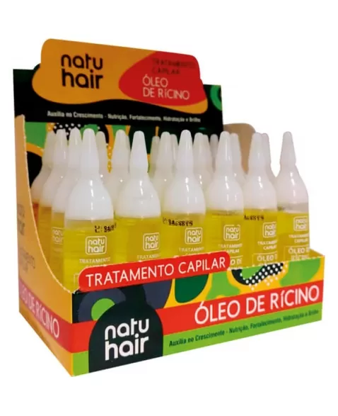 TRATAMENTO CAPILAR ÓLEO DE RÍCINO NATUHAIR 10ML