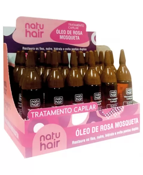 TRATAMENTO CAPILAR ÓLEO DE ROSA MOSQUETA NATUHAIR 10ML