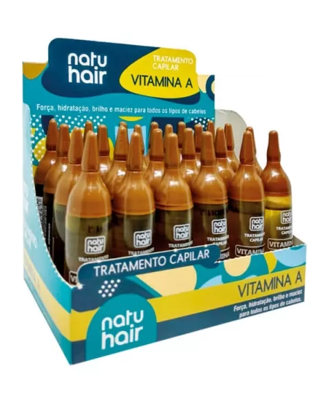 TRATAMENTO CAPILAR VITAMINA A NATUHAIR 10ML