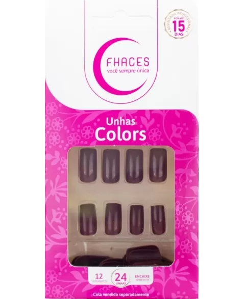 UNHAS FHACES COLORS DONA AVELÃ U3069 - 24UN