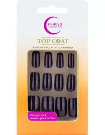 UNHAS FHACES TOP COALT COLORS METALLIC PURPLE U4053 - 24UN