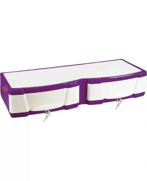 CONSOLE COM CHAVES ROXO/BRANCO DOMPEL 3335-C