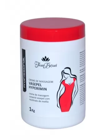 CREME MASSAGEM VASEPEL HYPERIMIN JEAN BRYAN 1KG