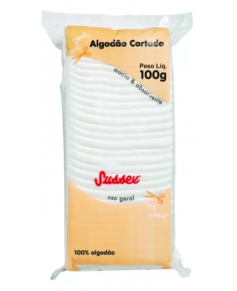 ALGODÃO SUSSEX JÁ CORTADO 100G