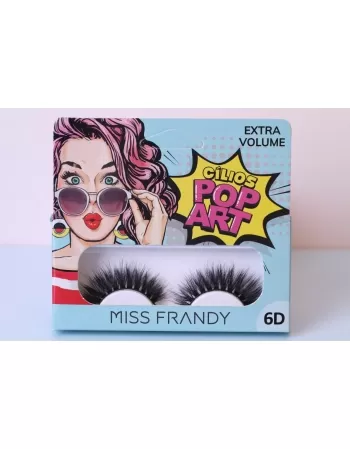 CÍLIOS POP ART EFEITO UP EYES MISS FRANDY C21-0807 - 1 PAR