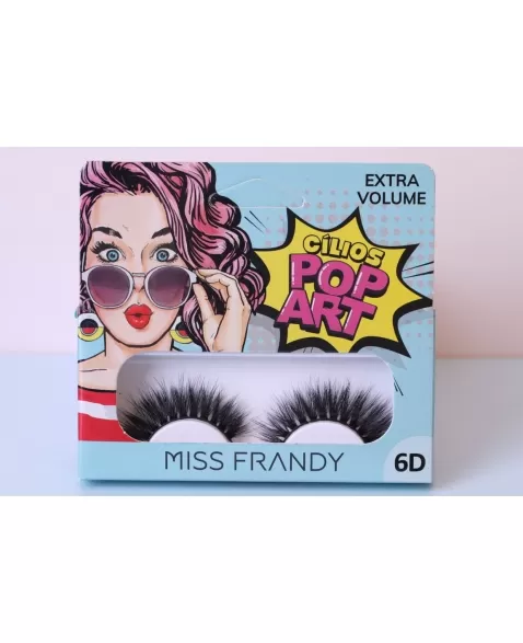 CÍLIOS POP ART EFEITO UP EYES MISS FRANDY C21-0807 - 1 PAR