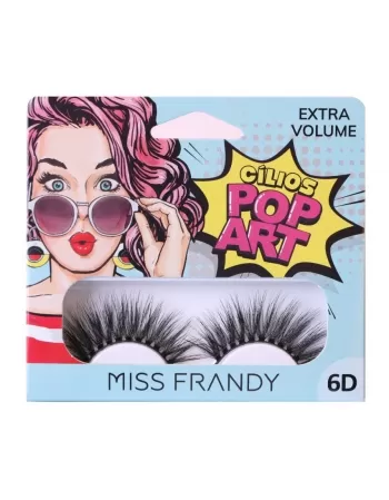 CÍLIOS POP ART EFEITO UP EYES MISS FRANDY C21-0811 - 1 PAR