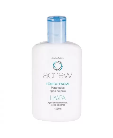 ACNEW TÔNICO FACIAL PARA TODOS OS TIPOS DE PELE ABELHA RAINHA 120ML