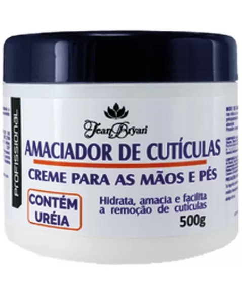 CREME AMACIADOR DE CUTÍCULAS JEAN BRYAN 500G