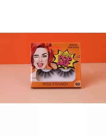 CÍLIOS POP ART EFEITO FOX EYES MISS FRANDY C21-0817 - 1 PAR