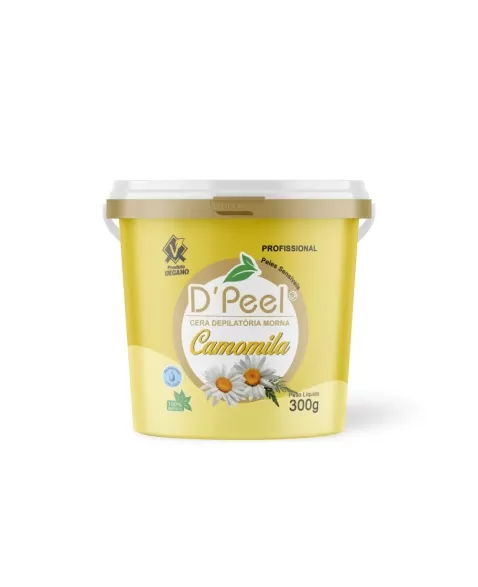 CERA DEPILATÓRIA CAMOMILA D'PEEL 300G