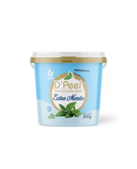 CERA DEPILATÓRIA EXTRA MENTA D'PEEL 300G