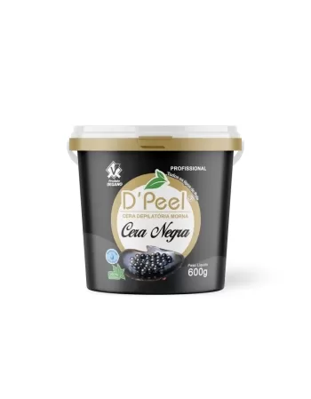 CERA DEPILATÓRIA NEGRA D'PEEL 600G