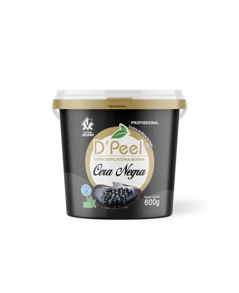 CERA DEPILATÓRIA NEGRA D'PEEL 600G