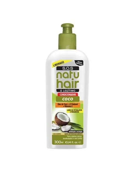 CONDICIONADOR SOS COCO NATUHAIR 300ML