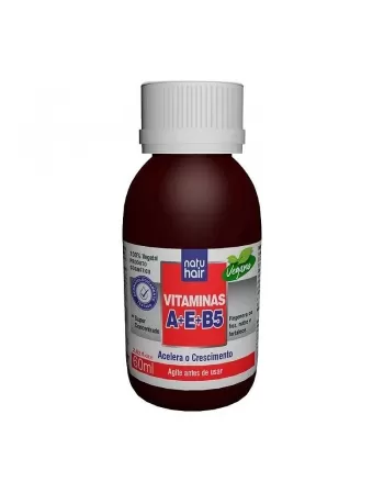 ÓLEO DE VITAMINAS A+E+B5 NATUHAIR 60ML