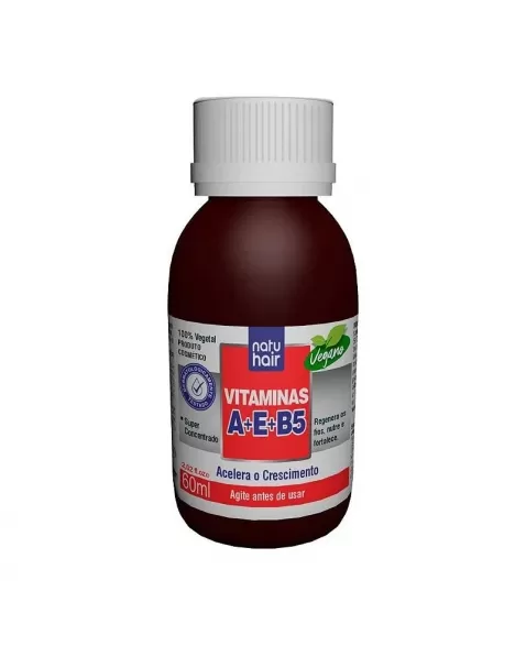 ÓLEO DE VITAMINAS A+E+B5 NATUHAIR 60ML