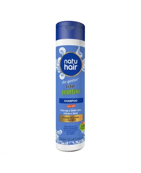 SHAMPOO LISO PERFEITO NATUHAIR 300ML