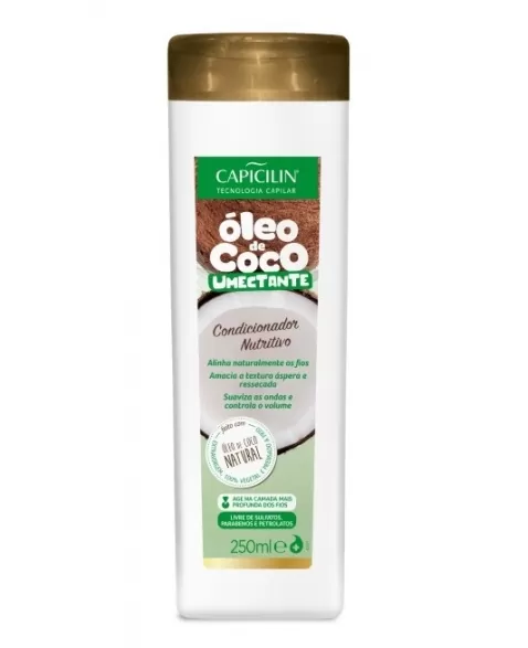 CONDICIONADOR NUTRITIVO ÓLEO DE COCO UMECTANTE CAPICILIN 250ML