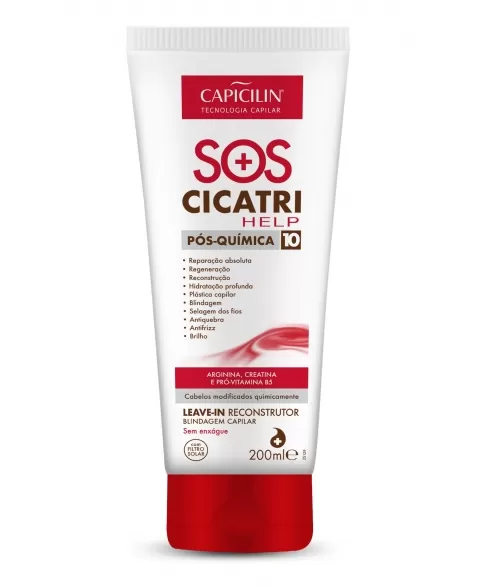 LEAVE IN RECONSTRUTOR SOS CICATRIHELP CAPICILIN 200ML