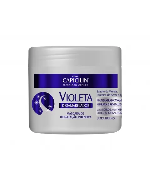 MÁSCARA HIDRATANTE VIOLETA DESAMARELADOR CAPICILIN 350G