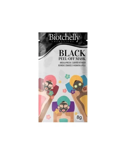 MÁSCARA FACIAL BLACK BIOTCHELLY 8G