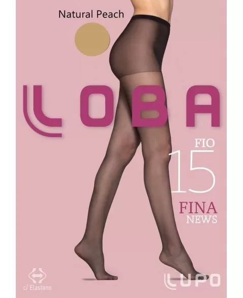 MEIA CALÇA ADULTO FIO 15 NEWS LOBA NATURAL TAM M