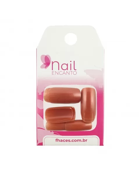 UNHAS NAIL ENCANTO COLORS MOCHA CT612 - 24 UN