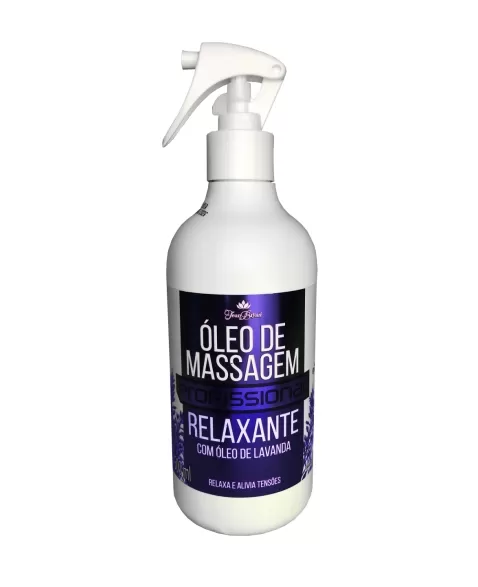 ÓLEO DE MASSAGEM PROFISSIONAL LAVANDA 500ML