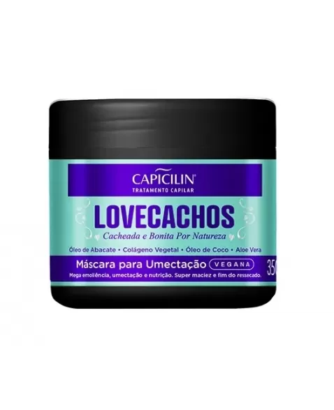 MASCARA PARA UMECTAÇÃO LOVE CACHOS VEGANO 350G