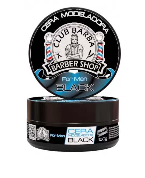 CERA MODELADORA BLACK CLUB BARBA 150G