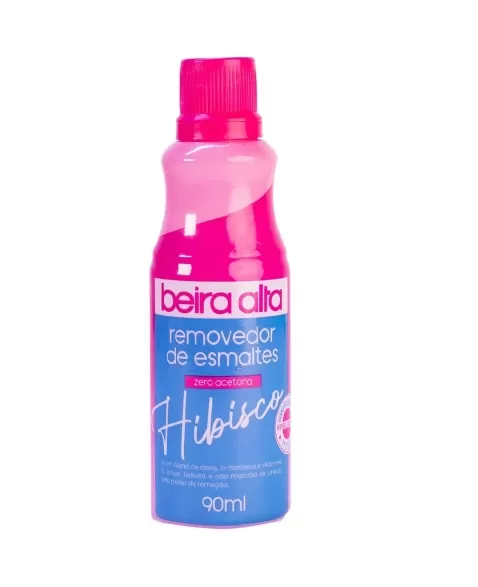 REMOVEDOR DE ESMALTES ZERO ACETONA HIBISCO BA 90ML