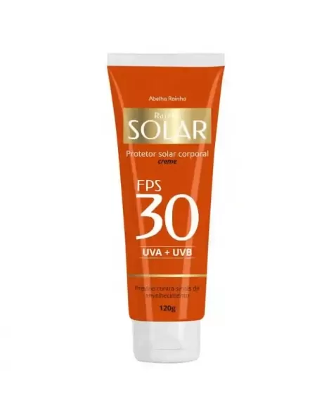 RAINHA SOLAR PROTETOR CORPORAL CREME FPS30 A RAINHA 120G