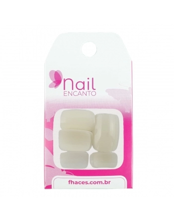 UNHAS NAIL ENCANTO NATURAL QUADRADA CURTA CT402 - 24 UN