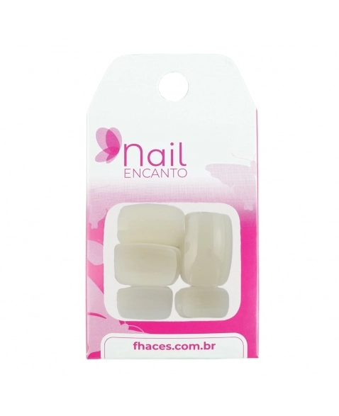 UNHAS NAIL ENCANTO NATURAL QUAD CURTA CT402 - 28UN