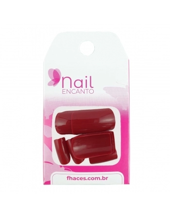 UNHAS NAIL ENCANTO COLORS BORDÔ CT411- 24 UN