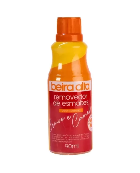 REMOVEDOR DE ESMALTES ZERO ACETONA CRAVO E CANELA BA 90ML