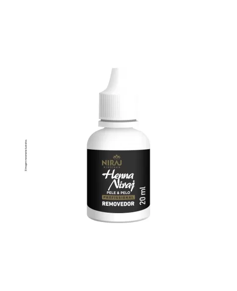 REMOVEDOR DE HENNA NIRAJ 20ML