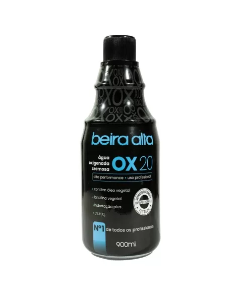 ÁGUA OXIGENADA CREMOSA BLACK 20 VOLUMES BEIRA ALTA 900ML