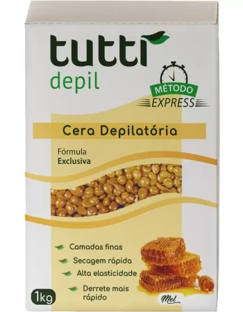 CERA GRANULADA EXPRESS MEL TUTTI DEPIL 1KG