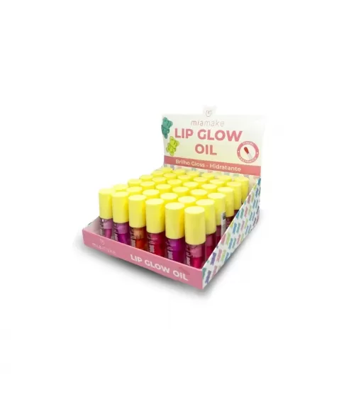 LIP OIL GLOW GUMMY MIA MAKE - DISPLAY C/ 36 UN