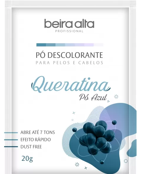 PÓ DESCOLORANTE QUERATINA (SACHÊ) BEIRA ALTA 20G